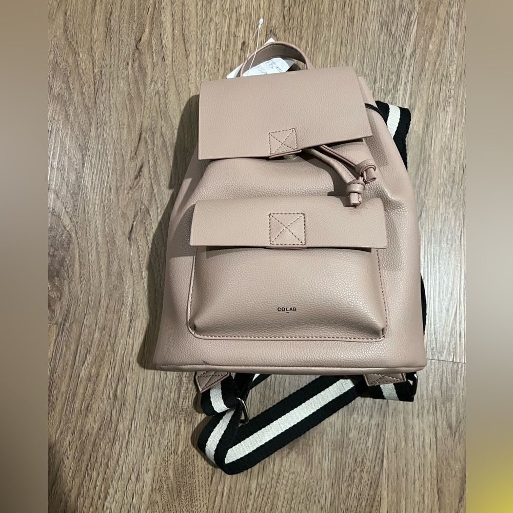 Co- Lab Mini Backpack in Dusty Pink - Picture 1 of 5
